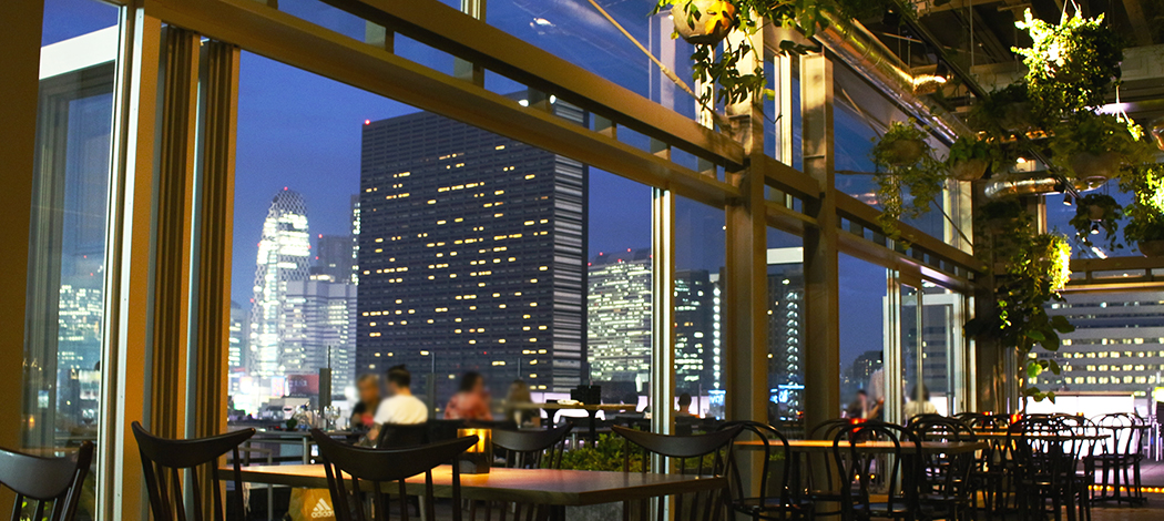 roof top bar & terrace G | SHINJUKU GRANBELL HOTEL in kabukicho