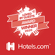 hotels.com「LOVED BY GUESTS AWARD WINNER 2020」